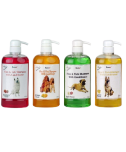 Remu Flea and Tick Shampoo with Conditioner For Dogs