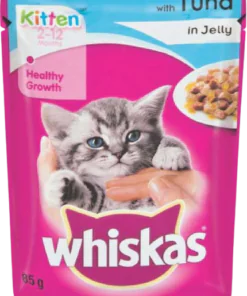 Whiskas Fish in Jelly Kitten 2-12 Months 100g