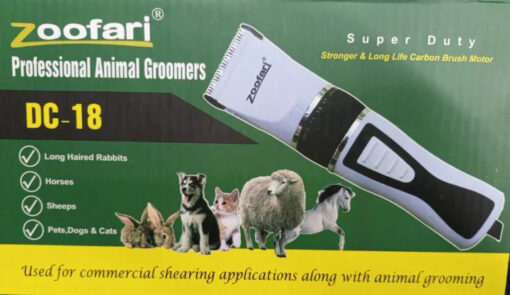 Zoofari Professional Pet Clipper DC-18 - Trimmers