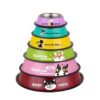 Colour Steel Bowl For Cats and Dogs