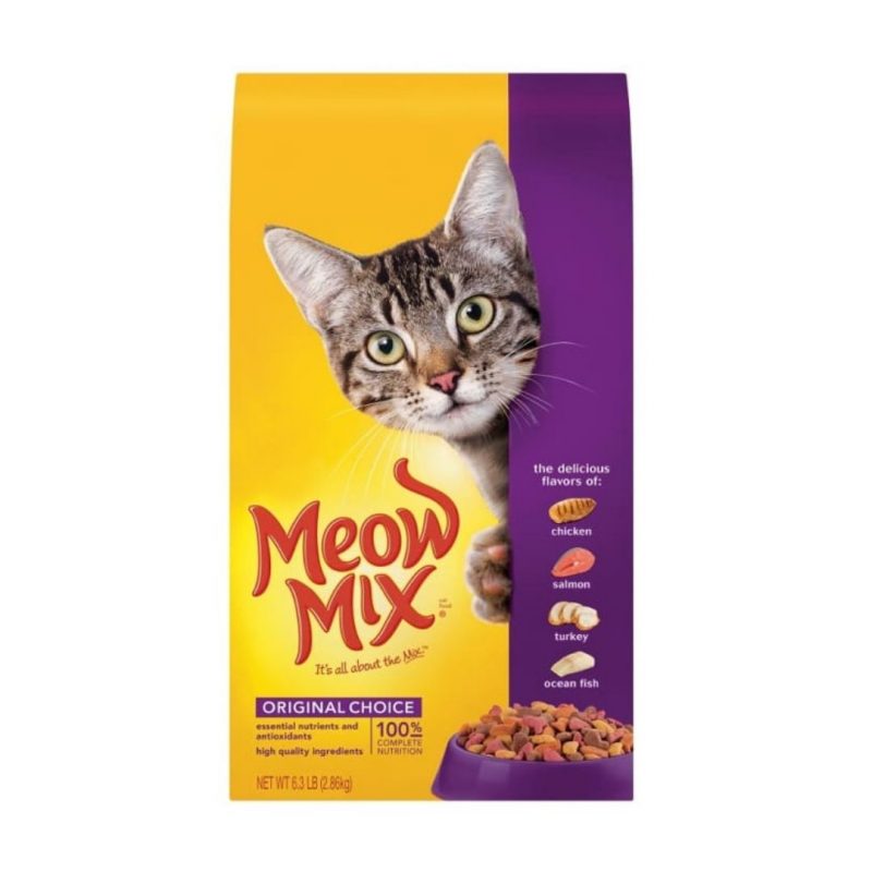 thumbnail image 2 of Meow Mix Original Choice Dry Cat Food – 30 Lbs – Complete Nutrition For Adult Cats 2 of 6