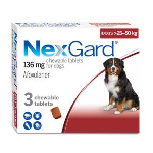 Nexgard Chewable Tablets for Dogs - The Pet Shop