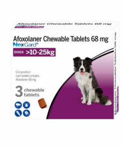 Nexgard Chewable Tablets for Large Dogs 68mg 10-25kg
