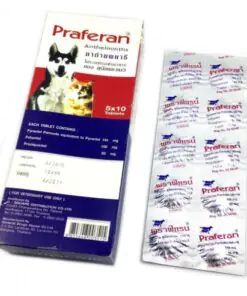 Praferan Deworming Tablets for Cats and Dogs