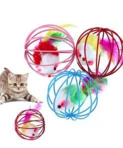 Mouse Cage Ball Cat Toy