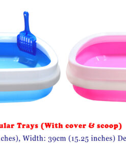 PawComfort Cat Litter Tray With Scoop
