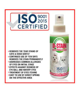 D Stain Tear Stain Remover For Cats and Dogs