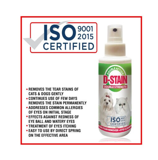 D Stain Tear Stain Remover For Cats and Dogs